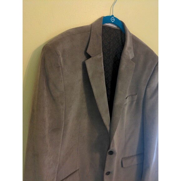 CHAPS Corduroy Brown Blazer 46R Sport Coat Blazer Jacket Men 2 Button Mint MC - Picture 2 of 12
